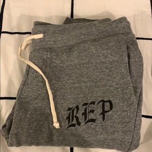 Taylor Swift Heather Grey Sweatpants (reputation)
